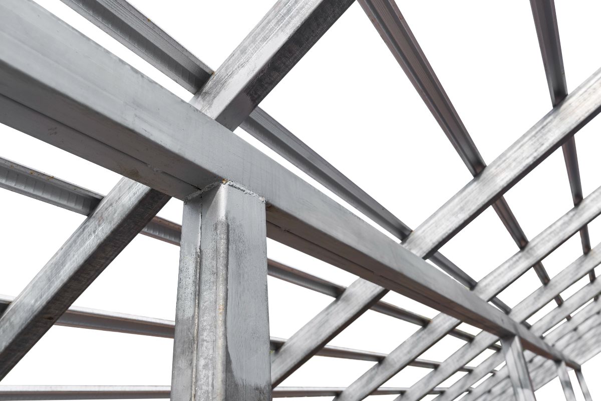 primary structural steel for roofing